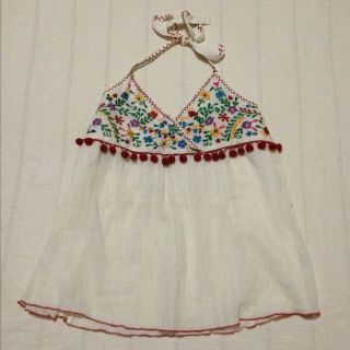 マライカ(MALAIKA)の刺繍ホルターネック(ホルターネック)