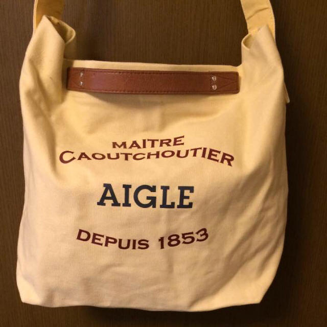 AIGLE(エーグル)のAIGLE キャンバス ワンショルダー トート☆エーグル レディースのバッグ(ショルダーバッグ)の商品写真