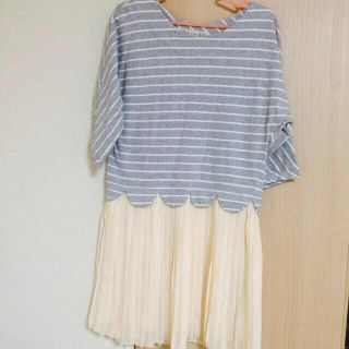 ドットアンドストライプスチャイルドウーマン(Dot&Stripes CHILDWOMAN)のD&S child womanワンピース(ひざ丈ワンピース)