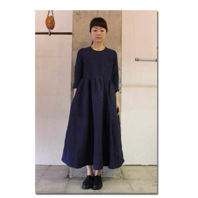 Nest Robe 新品 Susuri ブラックルースターワンピース ネイビーの通販 By Archi S Shop ネストローブならラクマ