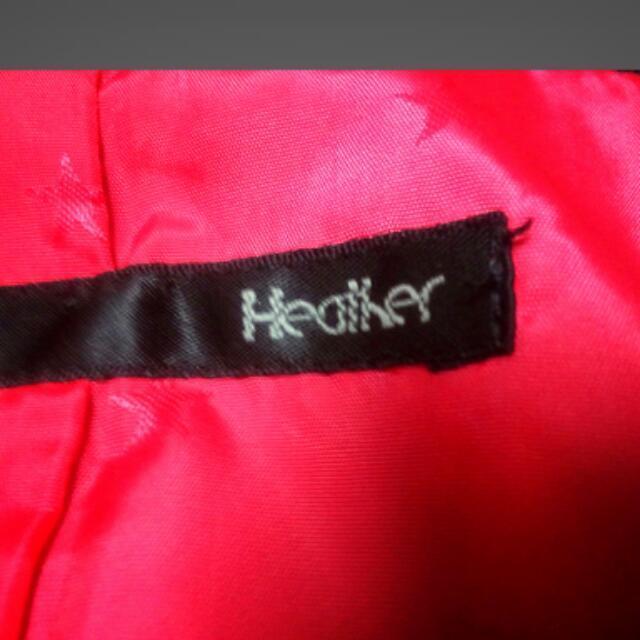 heather(ヘザー)の裏地ピンクジャケット☆新品 レディースのジャケット/アウター(テーラードジャケット)の商品写真