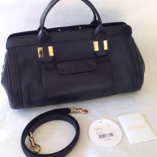新品♡定価23万円♡大人ネイビー♡梨花&紗栄子色違い愛用♡クロエ アリス バック