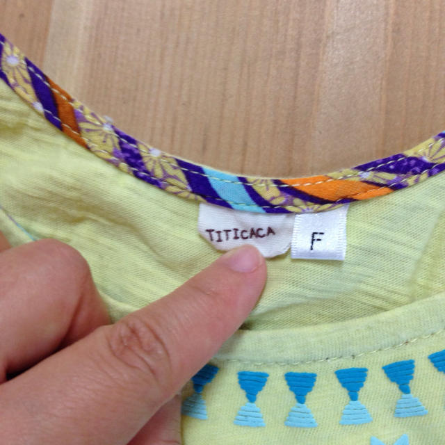 titicaca(チチカカ)の美品チチカカ レディースのトップス(Tシャツ(半袖/袖なし))の商品写真