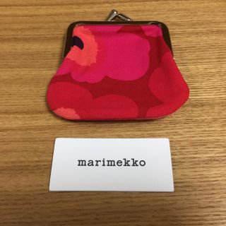 マリメッコ(marimekko)のマリメッコ 財布 がま口 ポーチ 小銭いれ(財布)