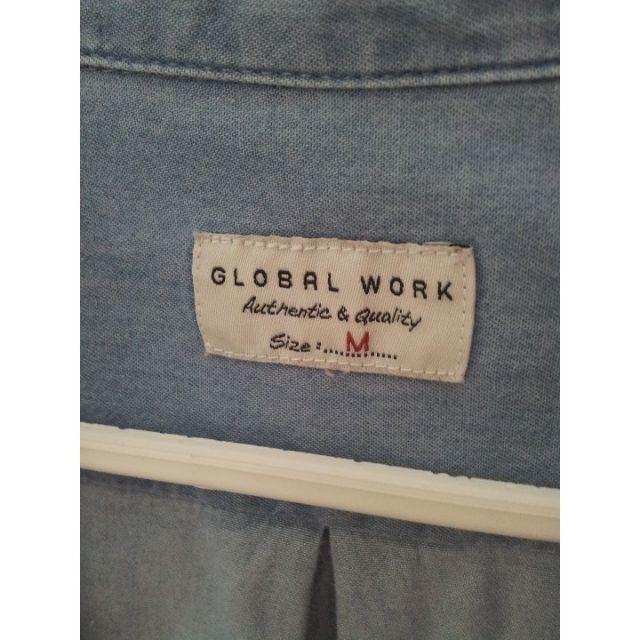 GLOBAL WORK(グローバルワーク)のグローバルワーク 長袖 シャツ レディースのトップス(シャツ/ブラウス(長袖/七分))の商品写真