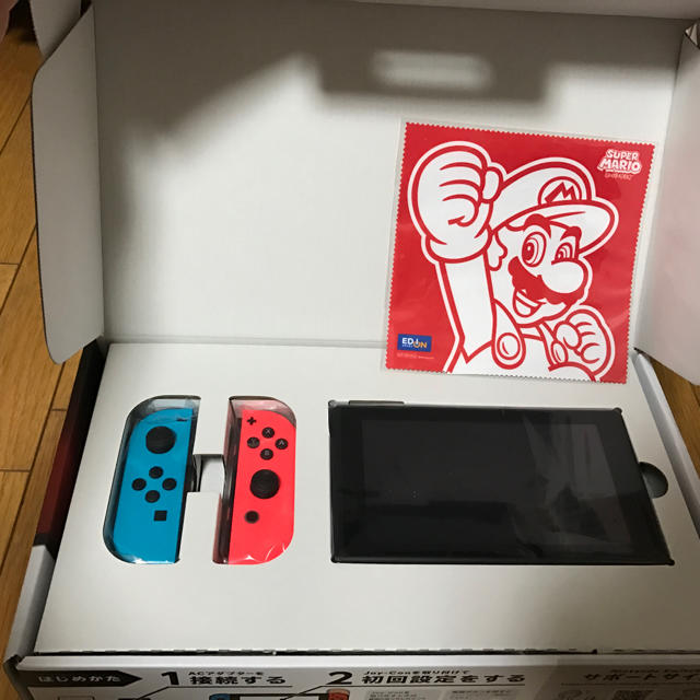 任天堂(ニンテンドウ)のニンテンドースイッチ 新品未使用 エンタメ/ホビーのゲームソフト/ゲーム機本体(家庭用ゲーム機本体)の商品写真