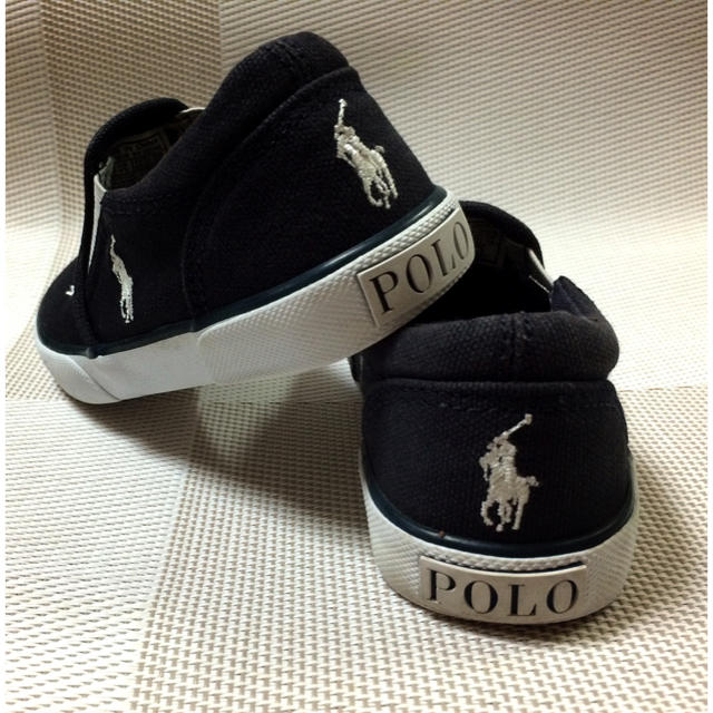 POLO RALPH LAUREN(ポロラルフローレン)のラルフローレン スリッポン キッズ/ベビー/マタニティのキッズ靴/シューズ(15cm~)(スリッポン)の商品写真