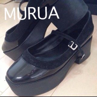 ムルーア(MURUA)のMURUA厚底パンプス(ハイヒール/パンプス)