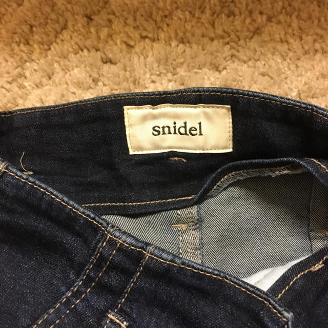 SNIDEL(スナイデル)のsnidel ハイウエストデニムパンツ レディースのパンツ(デニム/ジーンズ)の商品写真