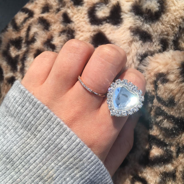 【安値】bijou ring ハンドメイドのアクセサリー(リング)の商品写真