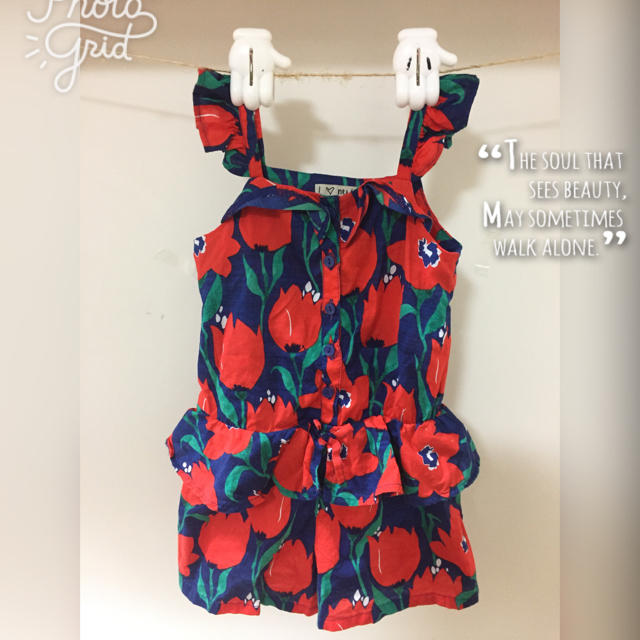 NEXT(ネクスト)のNEXTオールインワン98 キッズ/ベビー/マタニティのキッズ服女の子用(90cm~)(パンツ/スパッツ)の商品写真