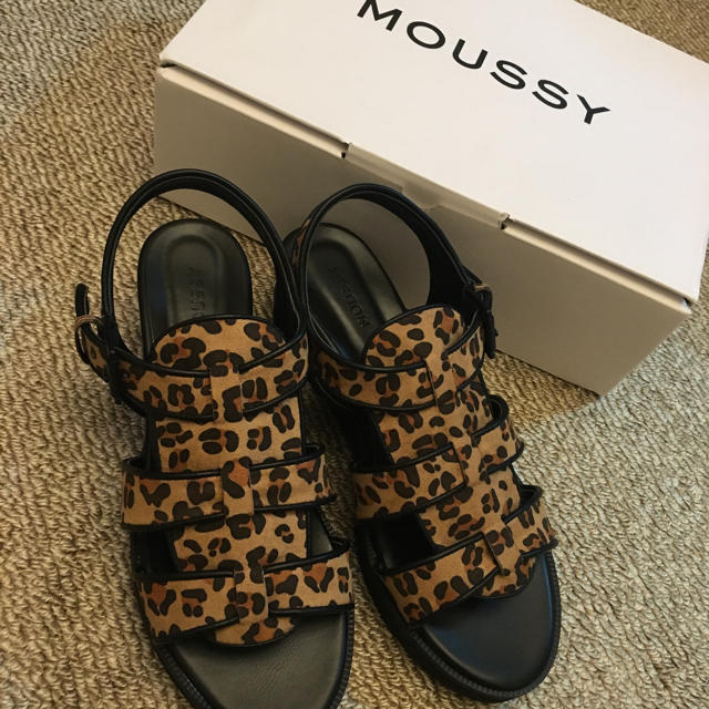 moussy サンダル 24cm靴/シューズ