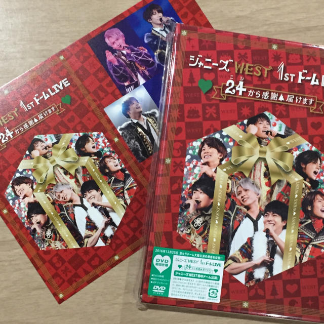 ジャニーズWEST 24から感謝届けます　初回DVD