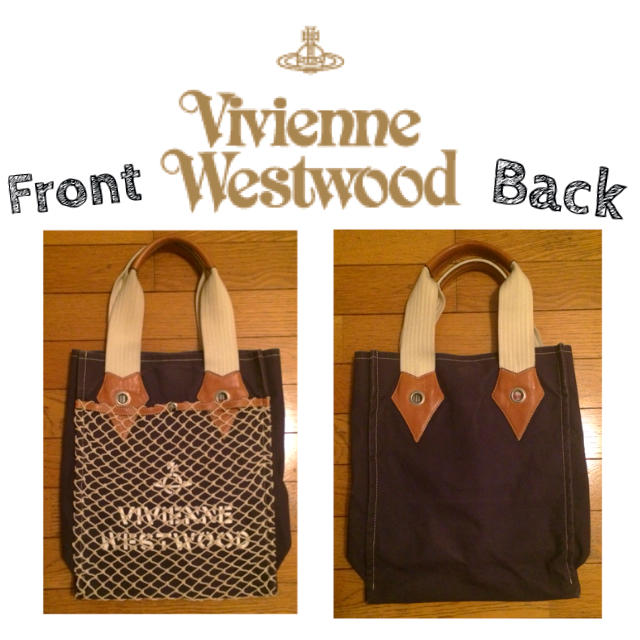 Vivienne Westwood(ヴィヴィアンウエストウッド)の【Vivienne Westwood】フィッシュネット ロゴトート+.＊ レディースのバッグ(トートバッグ)の商品写真