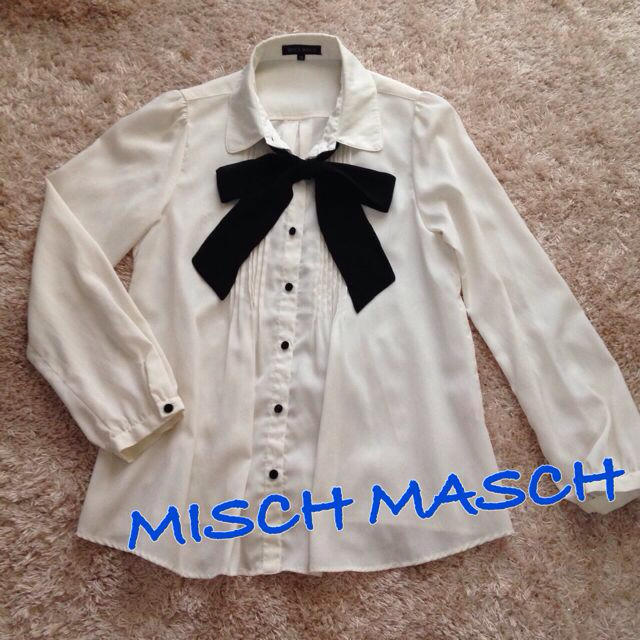 MISCH MASCH(ミッシュマッシュ)のミッシュマッシュ♡2wayブラウス送料込 レディースのトップス(シャツ/ブラウス(長袖/七分))の商品写真