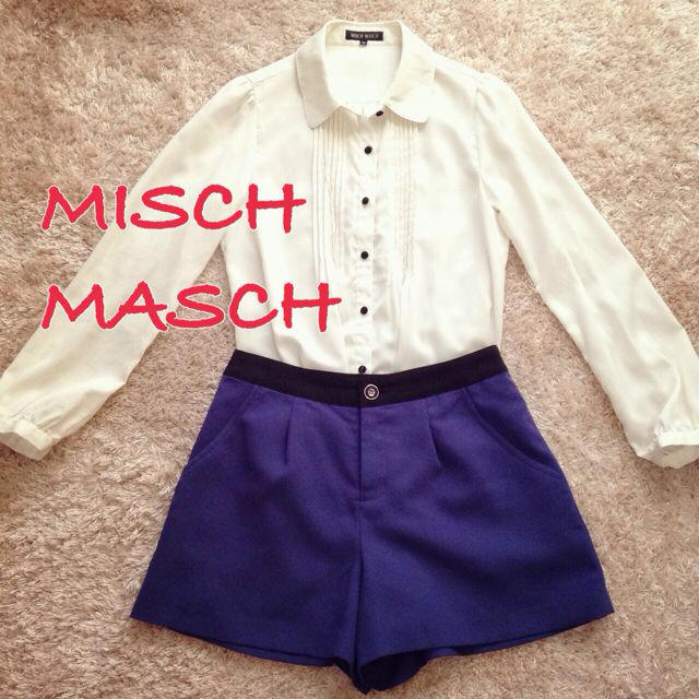 MISCH MASCH(ミッシュマッシュ)のミッシュマッシュ♡2wayブラウス送料込 レディースのトップス(シャツ/ブラウス(長袖/七分))の商品写真