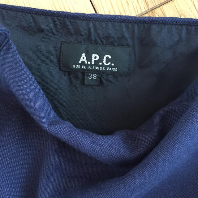 A.P.C(アーペーセー)の最終値下げ♡apc アーペーセー キャミワンピ 38 レディースのワンピース(ひざ丈ワンピース)の商品写真