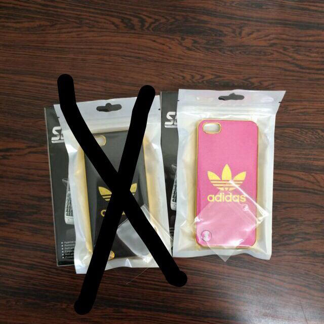 adidas(アディダス)のiPhone5.5s カバー スマホ/家電/カメラのスマホアクセサリー(モバイルケース/カバー)の商品写真