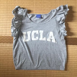 アイズビット(ISBIT)のISBIT♡UCLA裾フリルTシャツ(Tシャツ(半袖/袖なし))