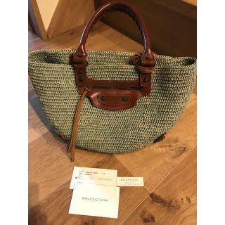 バレンシアガ(Balenciaga)のバレンシアガ カゴバック 夏 値下げ交渉可能(かごバッグ/ストローバッグ)