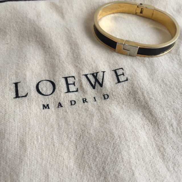 ダブル/ミストブルー ◇ロエベ◇LOEWE パイソン ブレスレット