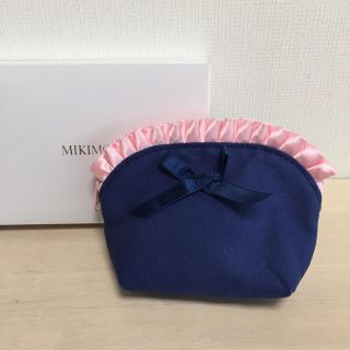 ミキモト(MIKIMOTO)の新品未使用 ＭＩＫＩＭＯＴＯポーチ☆(ポーチ)