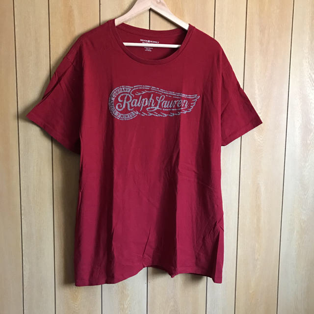 Denim & Supply Ralph Lauren(デニムアンドサプライラルフローレン)のUSA古着 BIGTシャツ（XXL）ラルフローレン メンズのトップス(Tシャツ/カットソー(半袖/袖なし))の商品写真