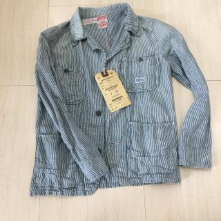 デニムダンガリー(DENIM DUNGAREE)のデニム&ダンガリー ストライプカバーオール(Gジャン/デニムジャケット)