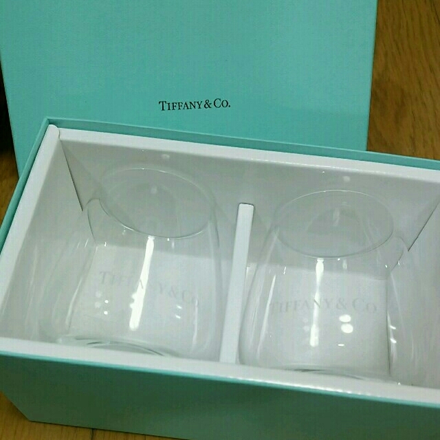 Tiffany & Co.(ティファニー)のティファニー　ペア　タンブラー　新品 インテリア/住まい/日用品のキッチン/食器(グラス/カップ)の商品写真