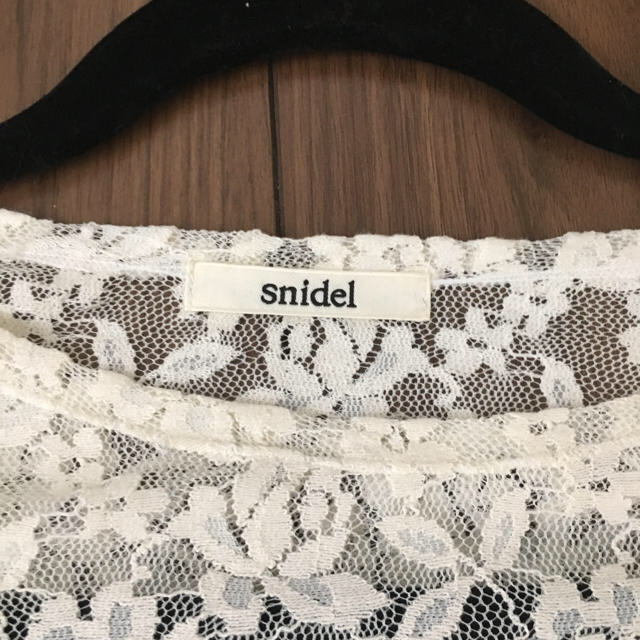 SNIDEL(スナイデル)のsnidel白のトップス❤ レディースのトップス(Tシャツ(長袖/七分))の商品写真