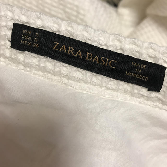 ZARA(ザラ)のZARA ザラ ミモレ丈 フレアスカート ホワイト レディースのスカート(ひざ丈スカート)の商品写真