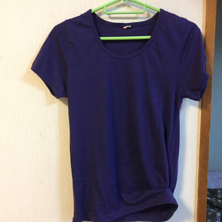 チチカカ(titicaca)の紫無地Tシャツ(Tシャツ(半袖/袖なし))