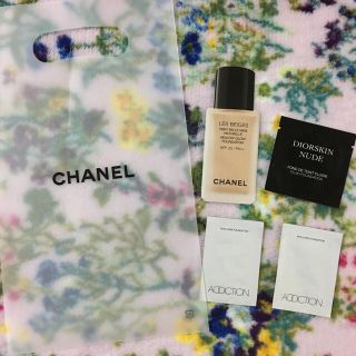 シャネル(CHANEL)のCHANEL Dior ADDICTION サンプルファンデーション(サンプル/トライアルキット)