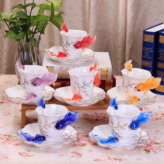 西洋ディーニ ティーカップ&ソーサー 6客セット 花柄,陶器.食器 お ... 上品ディーニ ティーカップ&ソーサー 6客セット 花柄,陶器.食器 お皿