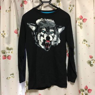 オールドネイビー(Old Navy)のオオカミＴシャツ(カットソー(長袖/七分))