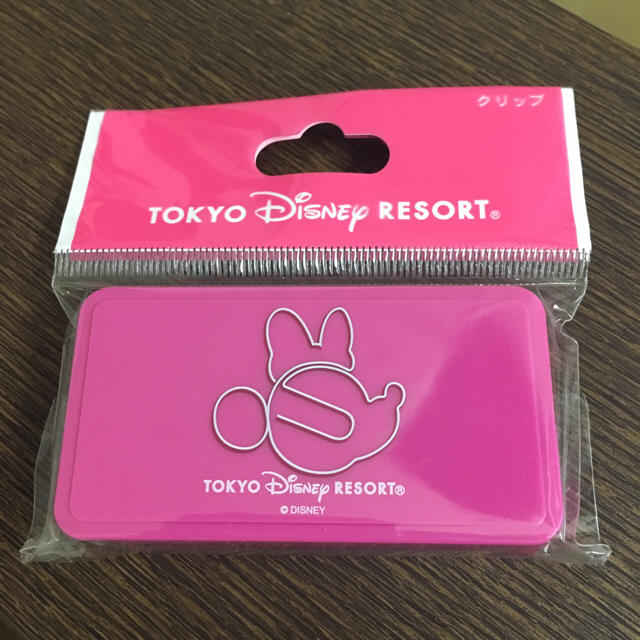 Disney(ディズニー)の【あやな様専用】ディズニーランド✳︎ミニーちゃん型クリップ インテリア/住まい/日用品の文房具(その他)の商品写真