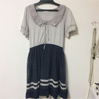 アクシーズファム(axes femme)のaxes femme♡水玉ワンピ♡訳あり(ミニワンピース)