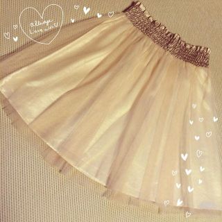 ジルスチュアート(JILLSTUART)のジル♡チュールスカート(ミニスカート)