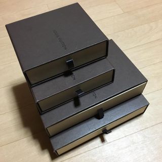 ルイヴィトン(LOUIS VUITTON)のヴィトン 空箱 4箱 ＋ カードセット(小物入れ)