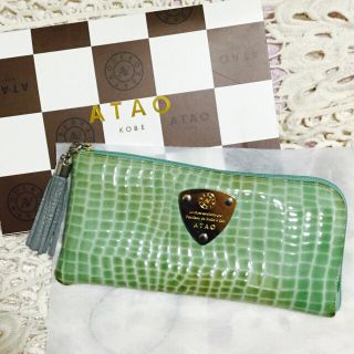 アタオ(ATAO)の【ご予約済】【ATAO】長財布・アクアブルー(財布)