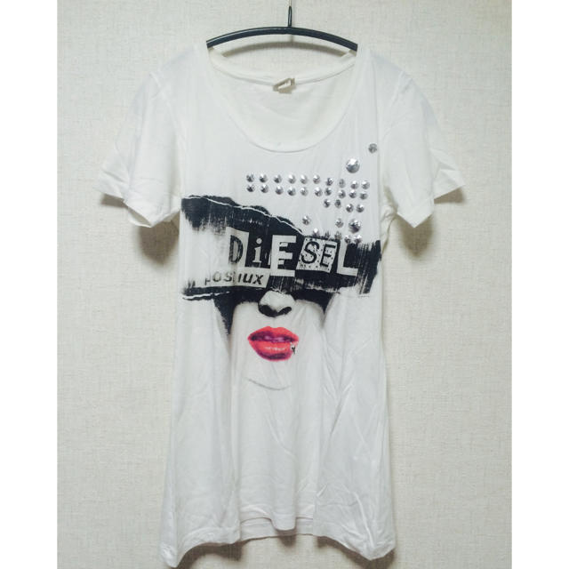 DIESEL(ディーゼル)のDIESEL レディースのトップス(Tシャツ(半袖/袖なし))の商品写真