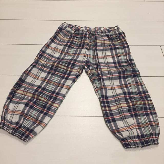 PETIT BATEAU(プチバトー)のPETIT BATERU チェックパンツ 86センチ キッズ/ベビー/マタニティのキッズ服男の子用(90cm~)(パンツ/スパッツ)の商品写真