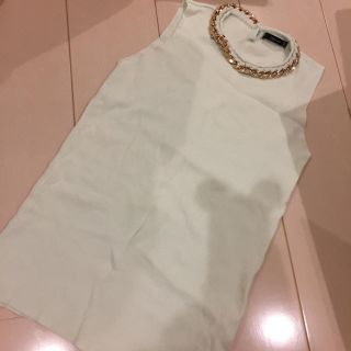 ザラ(ZARA)のチェーンタンクトップ(タンクトップ)