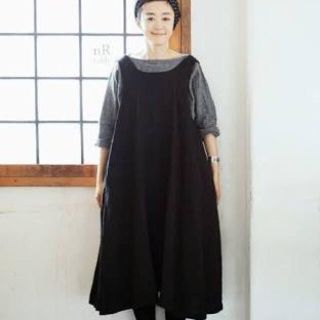 ネストローブ(nest Robe)のnestrobe ネストローブ リネンワンピース 麻 新品 美品(ロングワンピース/マキシワンピース)