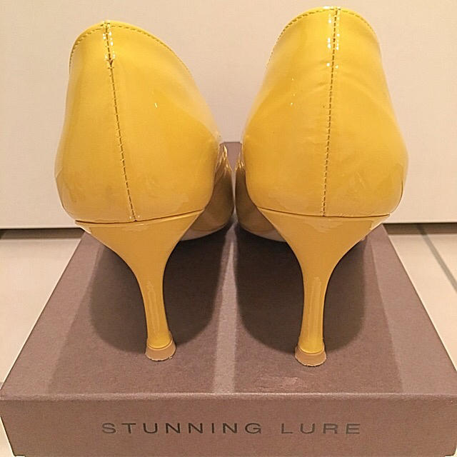 STUNNING LURE(スタニングルアー)のスタニングルアー 美シルエットエナメルパンプス レディースの靴/シューズ(ハイヒール/パンプス)の商品写真