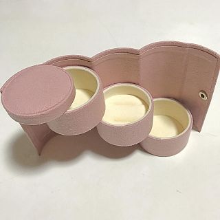 美品 ジュエリーボックス  ジュエリーケース(ポーチ)