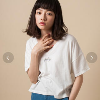 カスタネ(Kastane)のkastane ロゴクロップドTee(Tシャツ(半袖/袖なし))