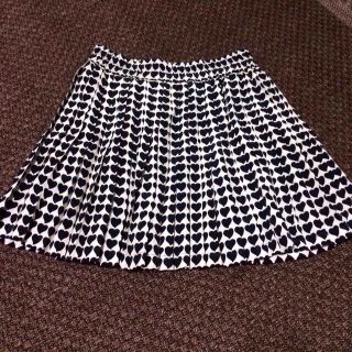 ザラ(ZARA)の♡ハート柄スカート♡(ミニスカート)