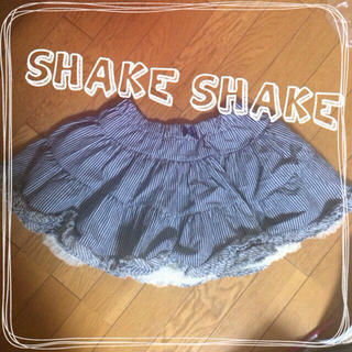 シェイクシェイク(SHAKE SHAKE)のSHAKE SHAKE☆ボーダースカート(ミニスカート)
