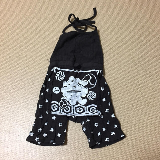 お祭り 甚平 はっぴ 男の子 95 キッズ/ベビー/マタニティのキッズ服男の子用(90cm~)(甚平/浴衣)の商品写真